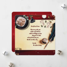Drôle Note Rouge à Père Noël Prière Pour Amis De N