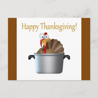 Cartes Pour Fêtes Annuelles Drôle Turquie, Jour du Bon thanksgiving