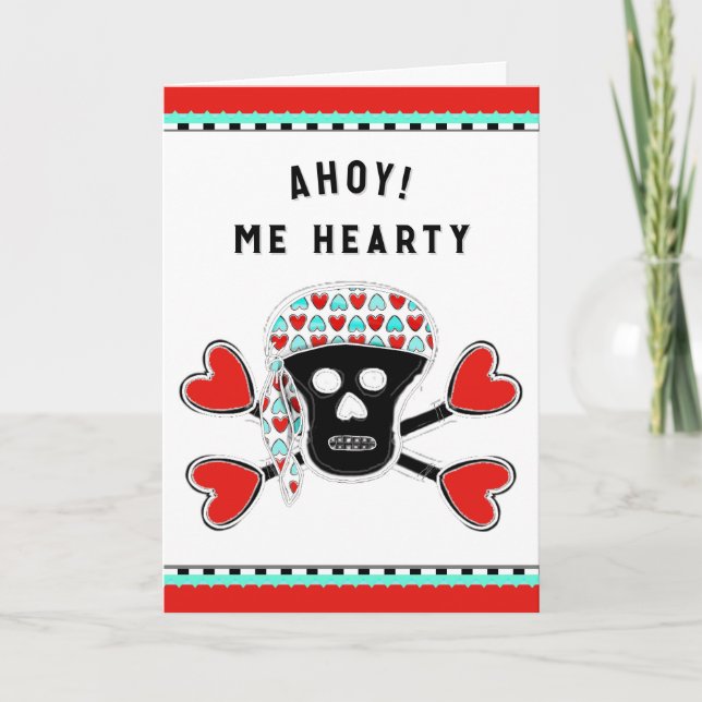 Cartes Pour Fêtes Annuelles drôle valentine (Devant)
