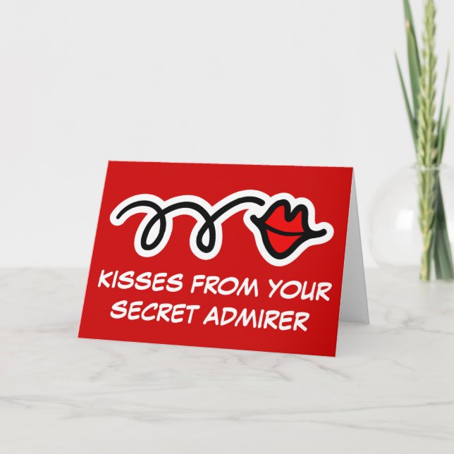 Cartes Pour Fêtes Annuelles Drôle Valentine's Day Card Greeting Disant (Devant)