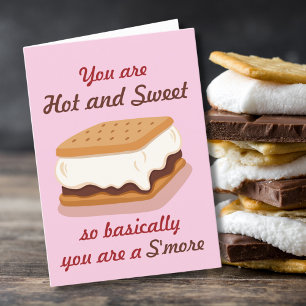 Cartes Pour Fêtes Annuelles Drôle Vous êtes essentiellement un S'more pour la 