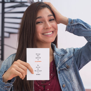 Cartes Pour Fêtes Annuelles Drôle Wifi Mot de passe Idée Citation de plaisante