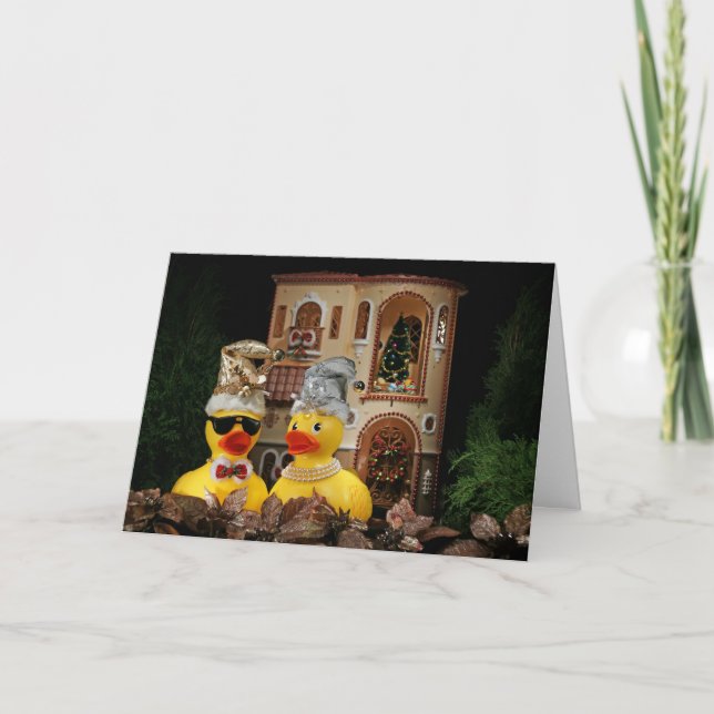Cartes Pour Fêtes Annuelles Duckifié ! (Devant)