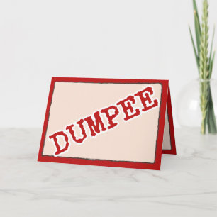Cartes Pour Fêtes Annuelles DUMPEE - Anti Valentine