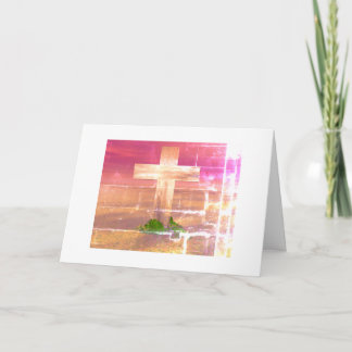 Cartes Pour Fêtes Annuelles Easter Cross 1