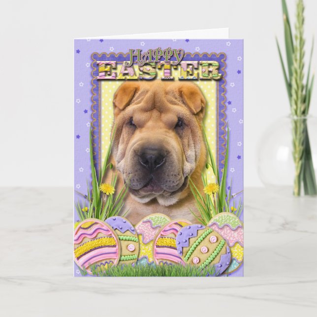 Cartes Pour Fêtes Annuelles Easter Egg Cookies (Devant)