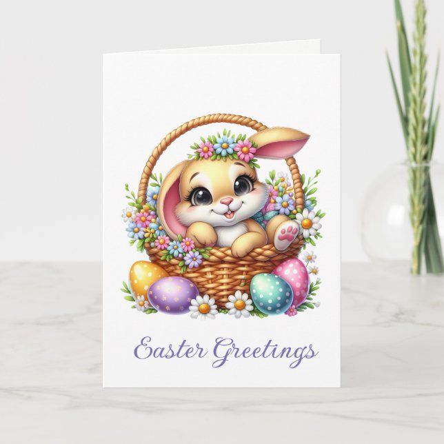 Cartes Pour Fêtes Annuelles Easter Greeting Card (Devant)