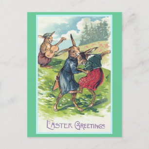 Cartes Pour Fêtes Annuelles Easter Greetings Vintage Easter