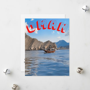 Cartes Pour Fêtes Annuelles Eaux sereines et montagnes majestueuses