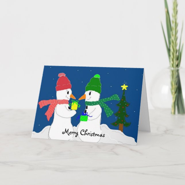 Cartes Pour Fêtes Annuelles Échange de friandises (Devant)