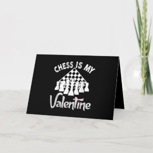 Cartes Pour Fêtes Annuelles Échecs drôles est mon coach de la Saint-Valentin j