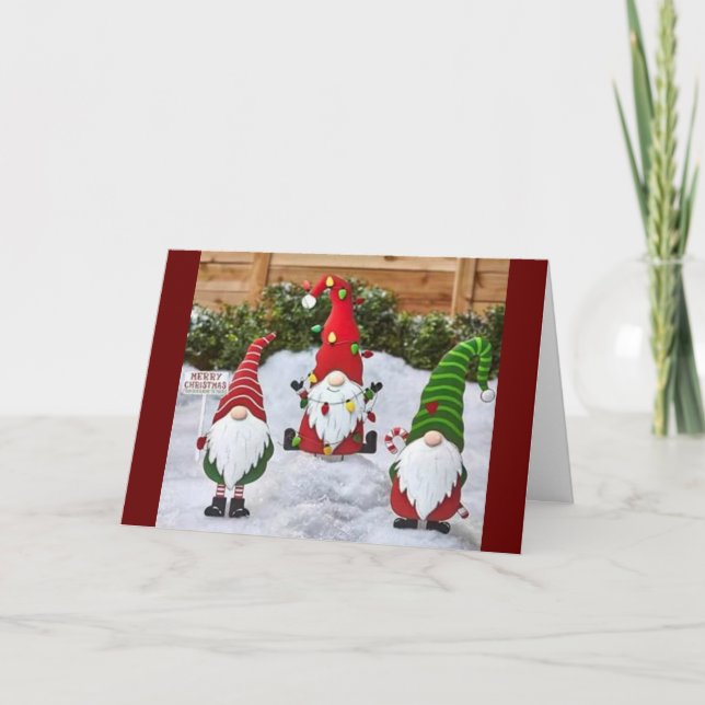 CARTES POUR FÊTES ANNUELLES ÉCLAIREZ UN FEU ET CÉLÉBREZ **NOËL** (Devant)
