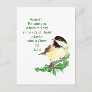 Cartes Pour Fêtes Annuelles Écriture chrétienne de Noël Sticker Écriture