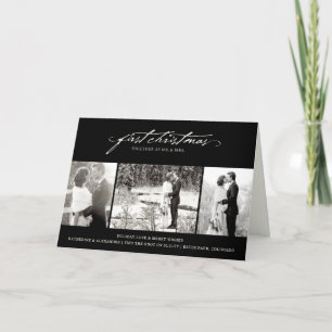 Cartes Pour Fêtes Annuelles Écriture manuscrite vintage Premier Mariage photo 