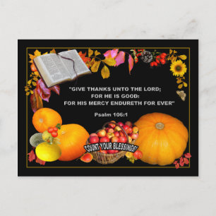 Cartes Pour Fêtes Annuelles Écriture merci POSTCARD