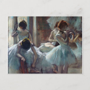 Cartes Pour Fêtes Annuelles Edgar Degas - Un groupe de danseurs