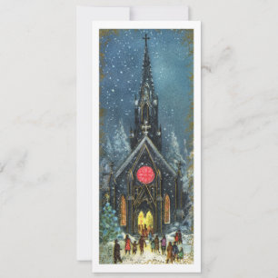 Cartes Pour Fêtes Annuelles Église de Noël