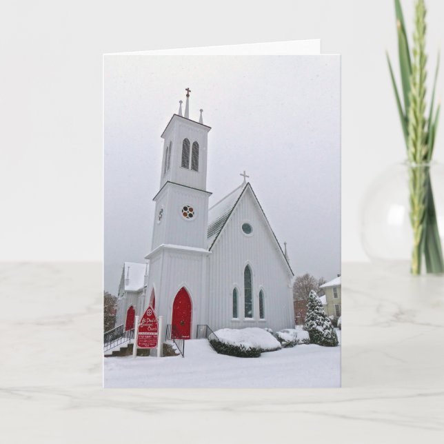 Cartes Pour Fêtes Annuelles Église épiscopale St. Paul (Devant)