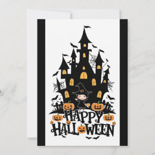 Cartes Pour Fêtes Annuelles Elegant Chic Happy Halloween