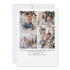 Élégant élégant 5 PHOTO Noël Salutation