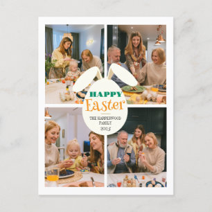 Cartes Pour Fêtes Annuelles Elégant heureux OEufs de Pâques Famille 4 photo