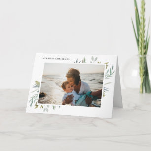 Cartes Pour Fêtes Annuelles Élégant hiver Foliage photo de vacances