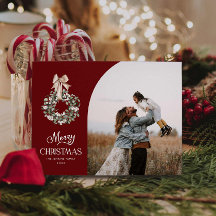 Élégant Joyeux Noël Photo