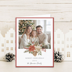 Cartes Pour Fêtes Annuelles Élégant Joyeux Noël Terracotta 2 Photo