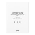 Elégant Marine Blanc 4 Photo Collage Noël