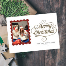 Elegant Minimal Christmas | Modern Family Photo