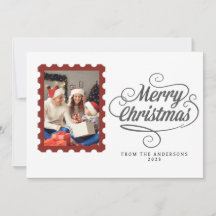 Elegant Minimal Christmas | Modern Family Photo