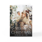 Élégant minimaliste Noël 3 Photo Code QR