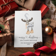 Élégant minimaliste Nordique Joyeux Noël