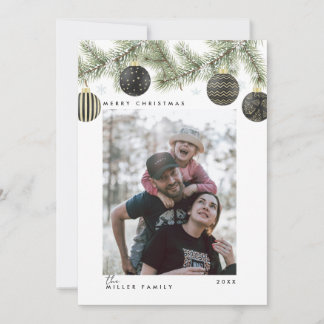 Cartes Pour Fêtes Annuelles Elegant Modern Minimalist Christmas