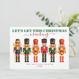 Cartes Pour Fêtes Annuelles Élégant Moderne Funny Colorful Nutcracker Noël