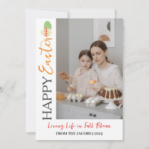 Cartes Pour Fêtes Annuelles Elégant Moderne Joyeux Oeufs de Pâques, famille 2