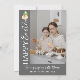 Cartes Pour Fêtes Annuelles Elégant Moderne Joyeux Oeufs de Pâques, famille 2 