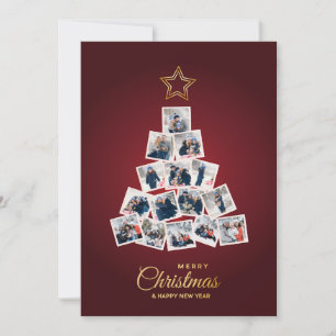 Cartes Pour Fêtes Annuelles Élégant Nouvel An & Arbre de Noël 15 Photo de fami