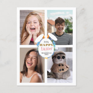 Cartes Pour Fêtes Annuelles Elégant orange heureux OEufs de Pâques OEufs de Pâ