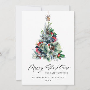 Cartes Pour Fêtes Annuelles Elégant Pine Tree Noël Accueil d'entreprise