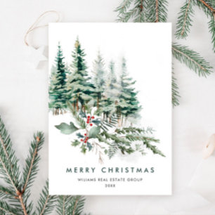 Cartes Pour Fêtes Annuelles Elégant Pine Tree Noël Accueil d'entreprise