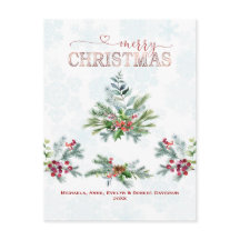 Élégante Typographie de Noël Joyeux
