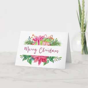Cartes Pour Fêtes Annuelles Éléments de Noël Joyeux Noël