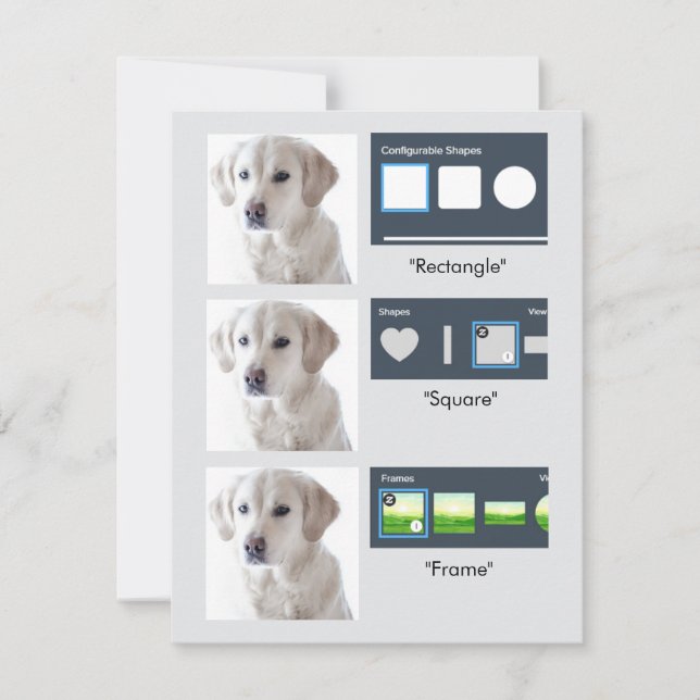 Cartes Pour Fêtes Annuelles Elements - Frames, Shapes, SVG Masking Test (Devant)