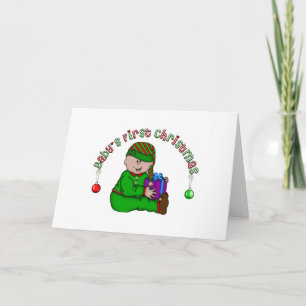 Cartes Pour Fêtes Annuelles Elf Baby - Chemises et cadeaux latino