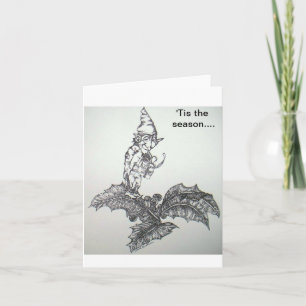 Cartes Pour Fêtes Annuelles elf, 'C'est la saison....