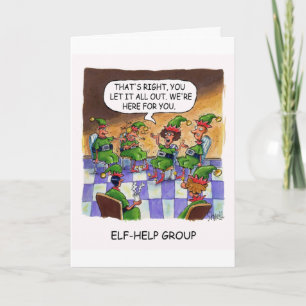 Cartes Pour Fêtes Annuelles Elf Help Group.