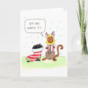 Cartes Pour Fêtes Annuelles Elvis' Stocking