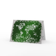 Emerald Green WORLD PEACE Diamonds PERSONNALISÉS