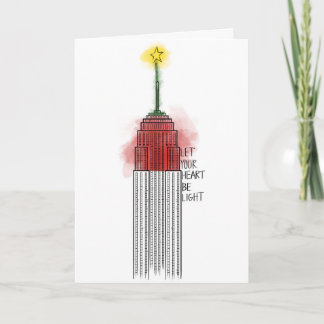Cartes Pour Fêtes Annuelles Empire State Christmas